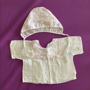 NWOT Baby girl Baptism Christening set